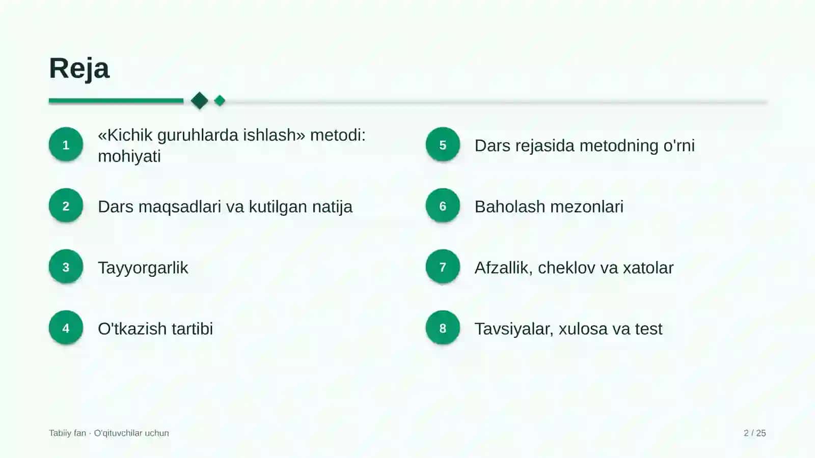 tabiiy fan darslarida kichik guruhlarda ishlash metodidan foydalanish 6053 2