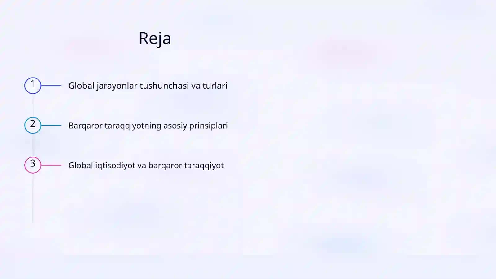 Global jarayonlar va barqaror taraqqiyot falsafasi 2