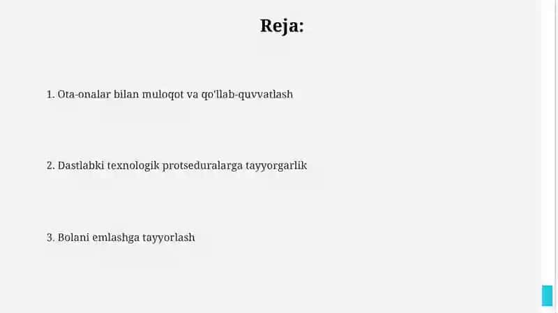 Pillalarni chuvishga tayyorlash va dastlabki texnologik amallar 2