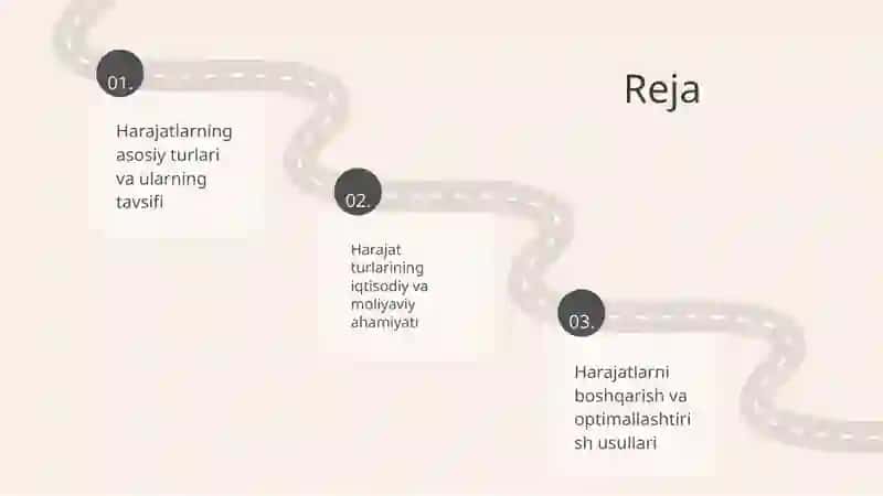 Harajat va harajat turlari 2