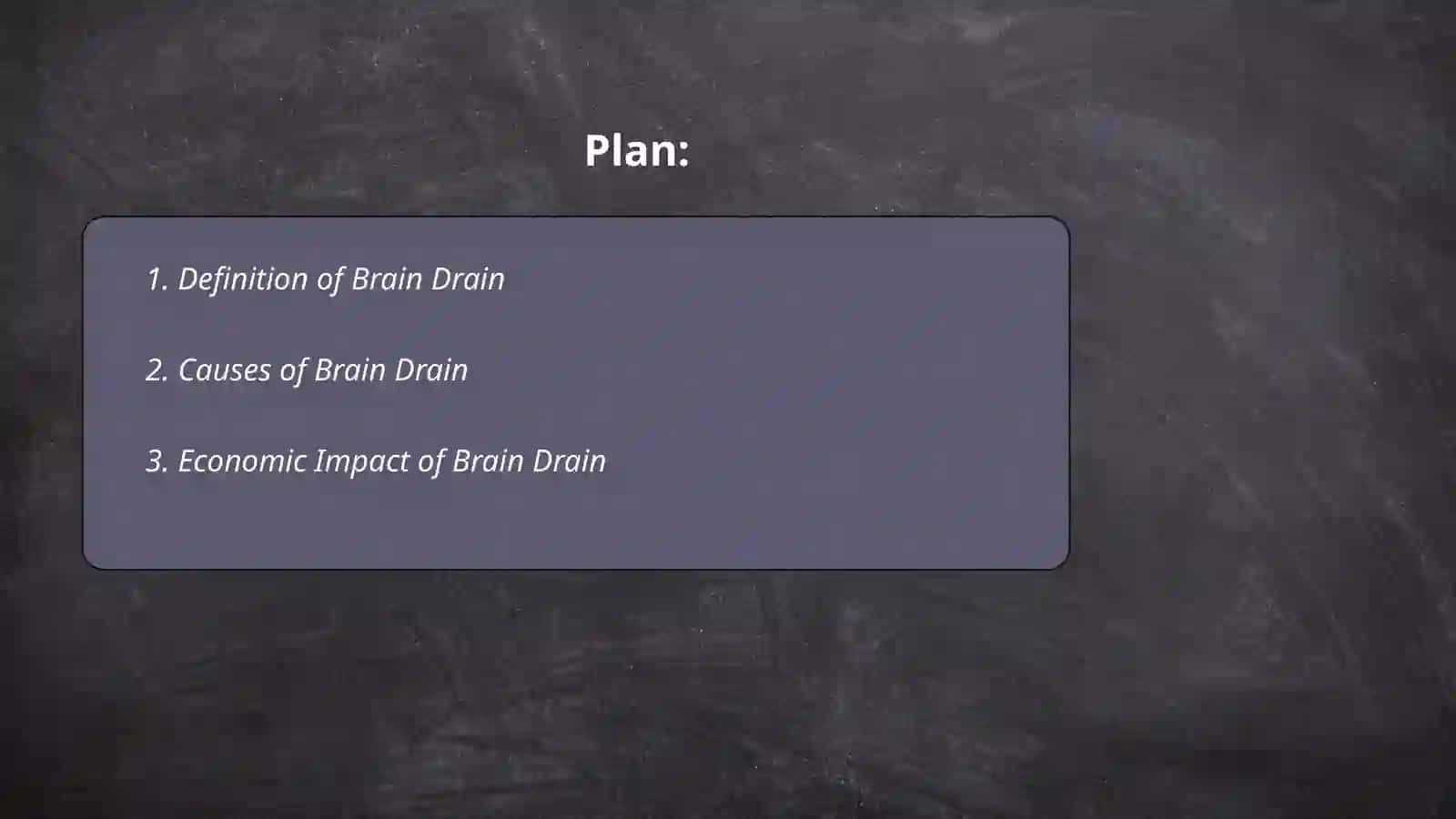 Brain-drain 2