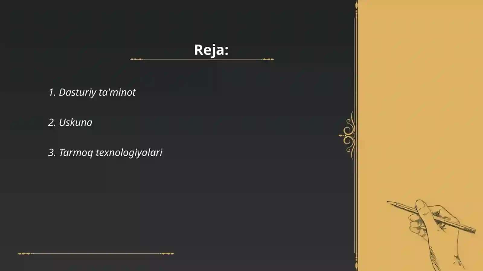 Axborot texnologiyalarining tarkibiy qismlari 2