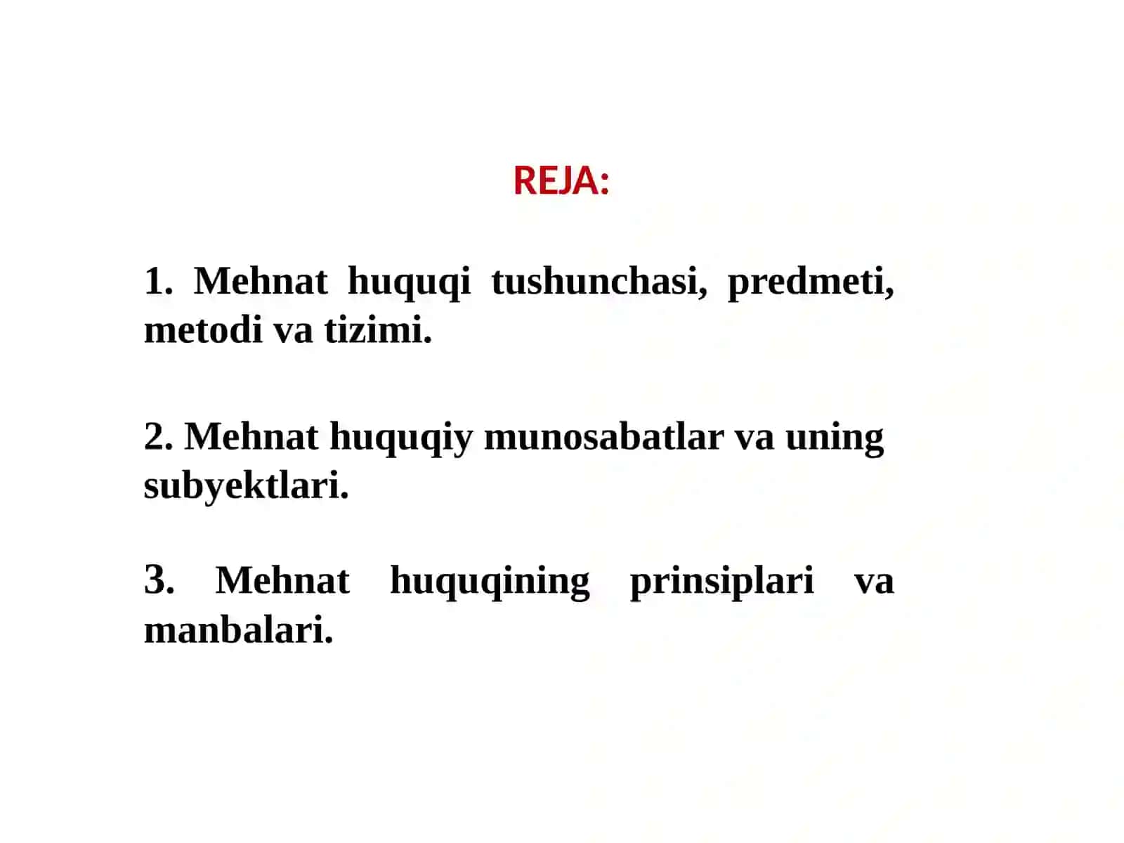 Mehnathuquqifanigakirish 2