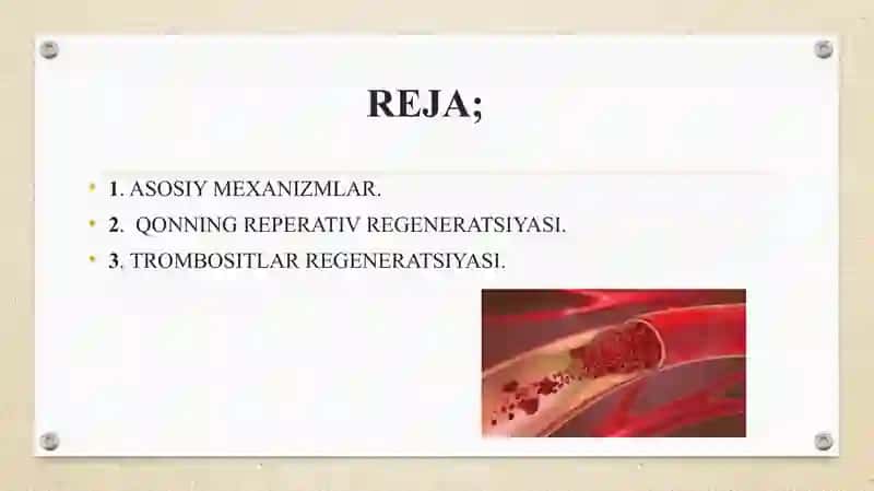 Qonreperativregeneratsiyasi 2