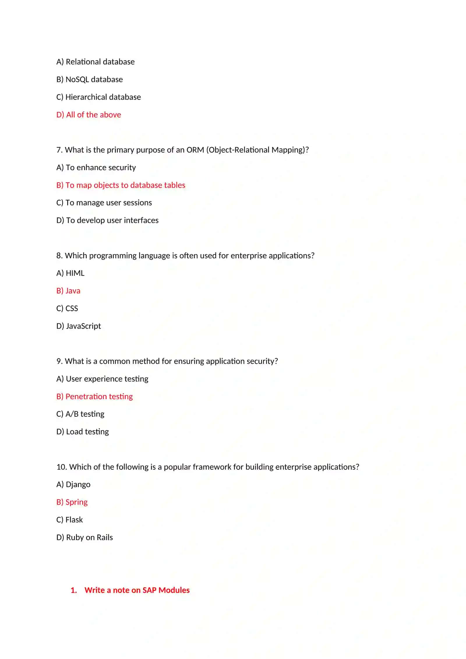 Enterprise Application 2