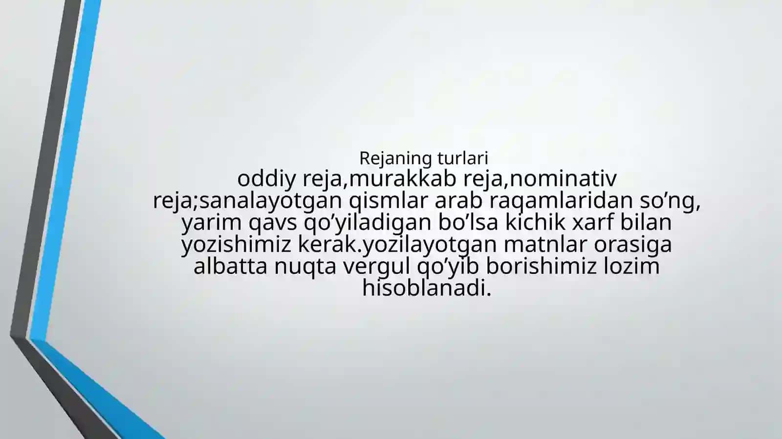 REJA.REJANING TURLARI 2