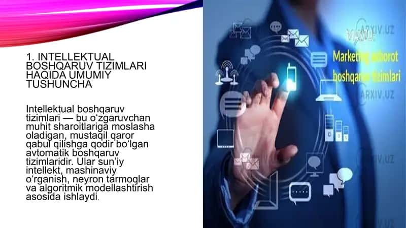 Intellektual boshqaruv tizimlarini robototexnika yo‘nalishida qo‘llash istiqbollari 2