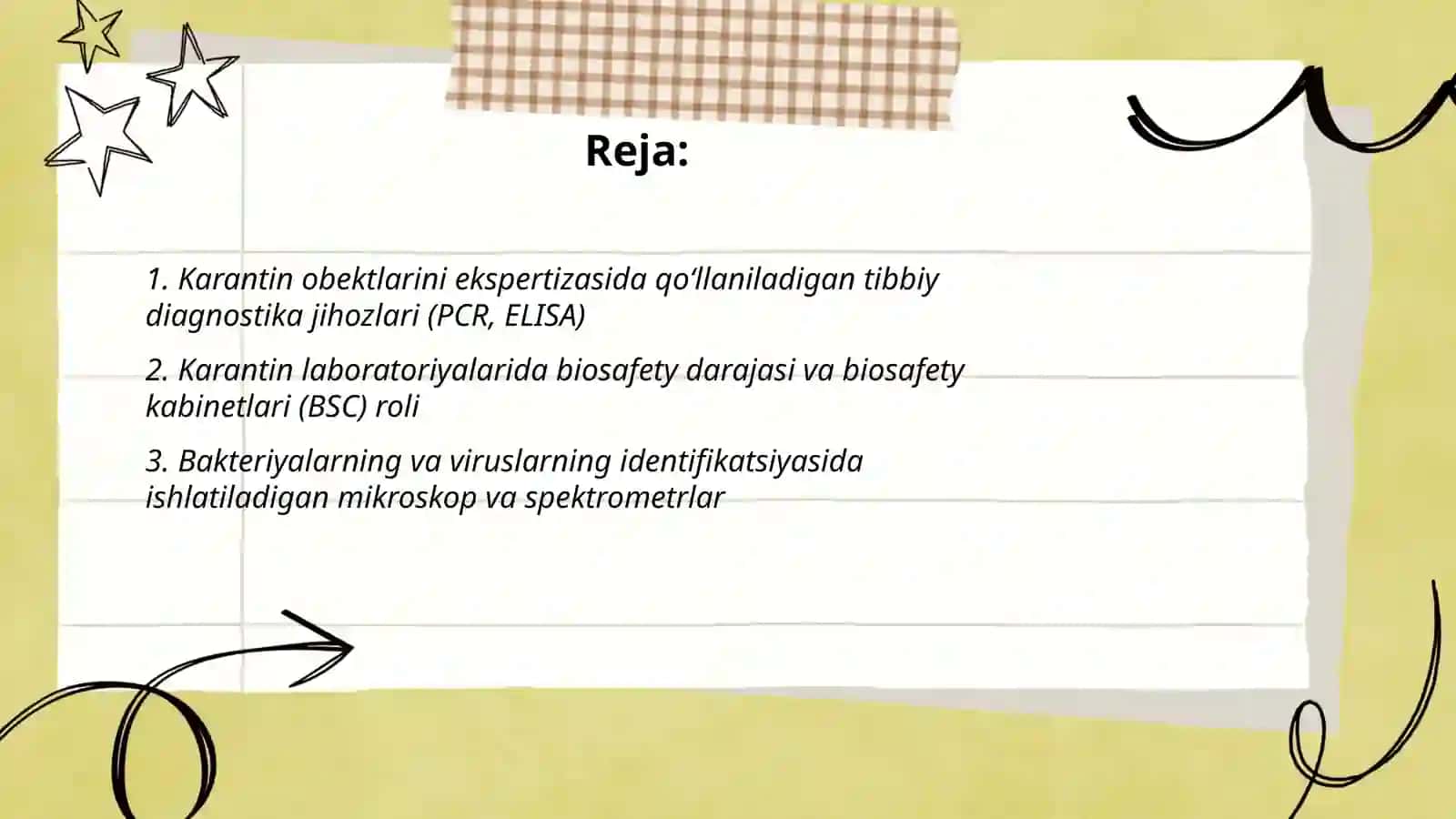 Karantin obektlarini ekspertizasida qo‘llaniladigan tibbiy diagnostika jihozlari 2