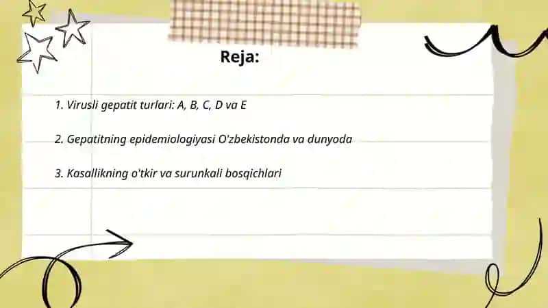 Virusli Gepatit kasalligi 2