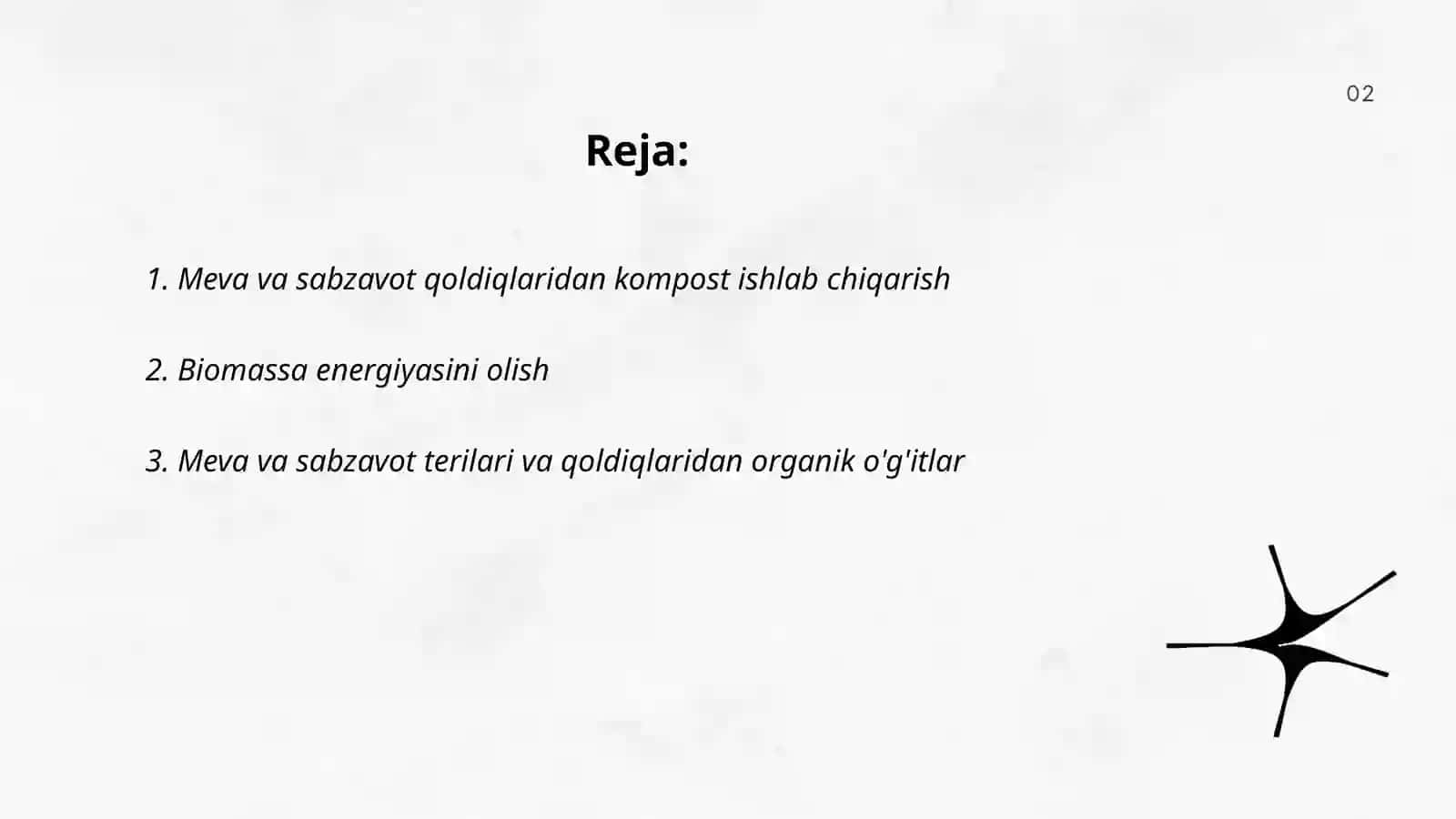 Meva va sabzavotlarni qayta ishlash natijasida olinadigan chiqindilardan foydalanish 2
