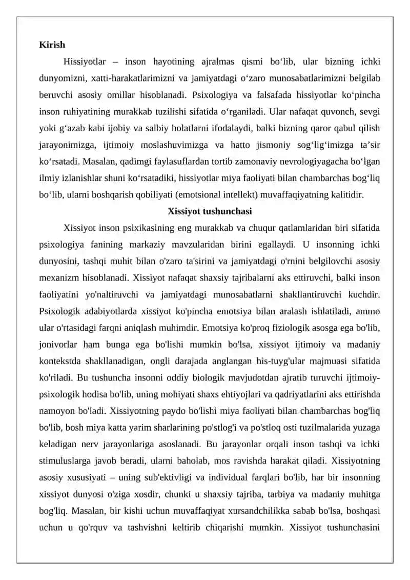 Xissiyot 2