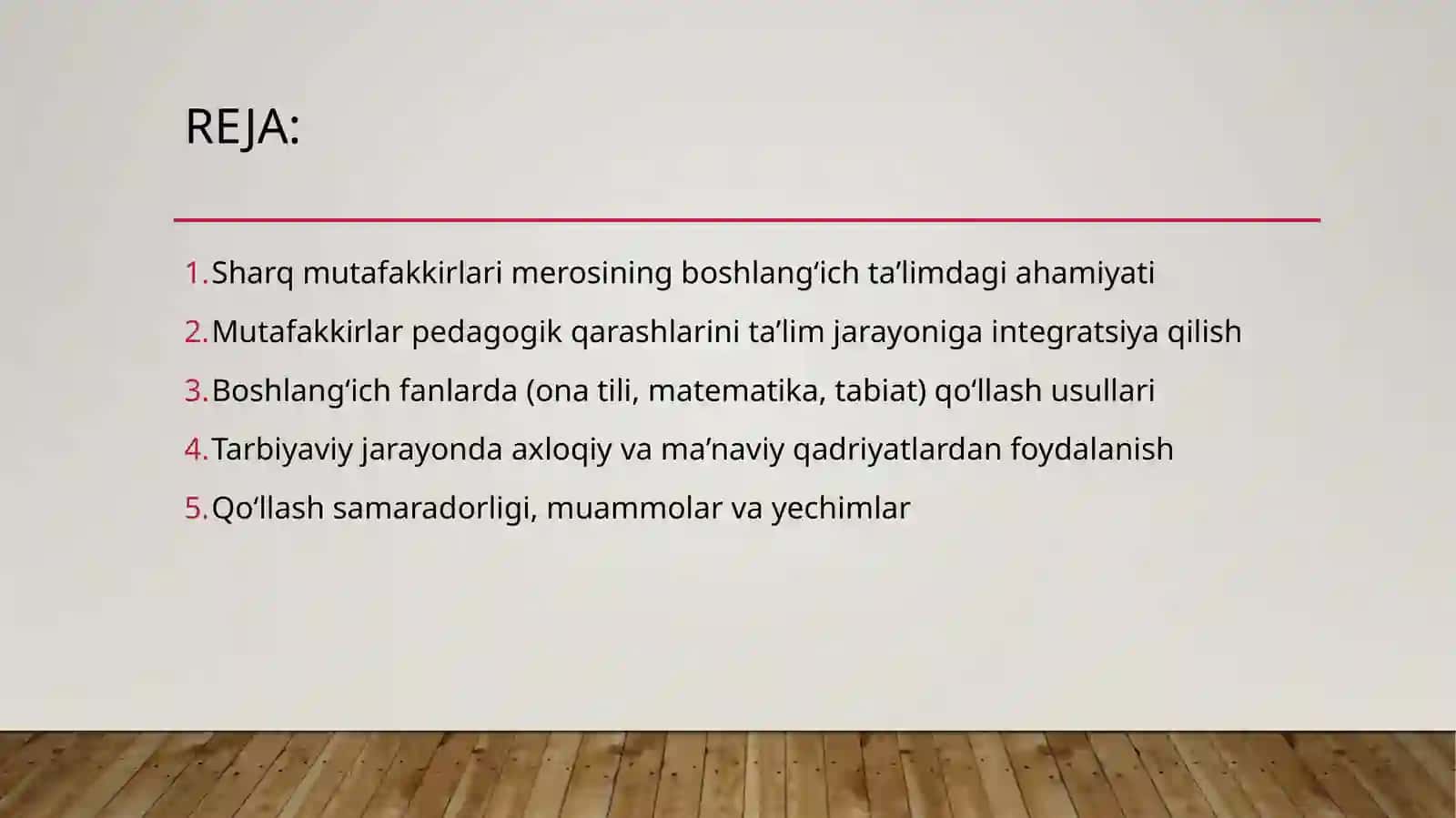 BOSHLANG‘ICH TA’LIM FANLARINI O‘QITILISH JARAYONIDA SHARQ MUTAFAKKIRLARI MEROSIDAN FOYDALANISH 2