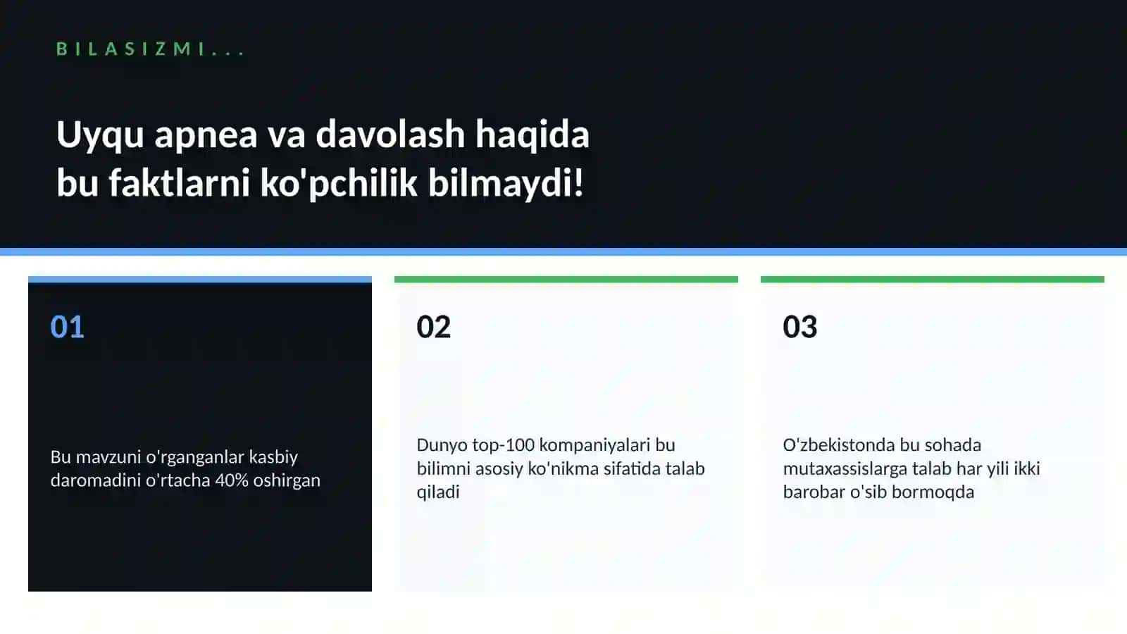 Uyqu apnea va davolash 2