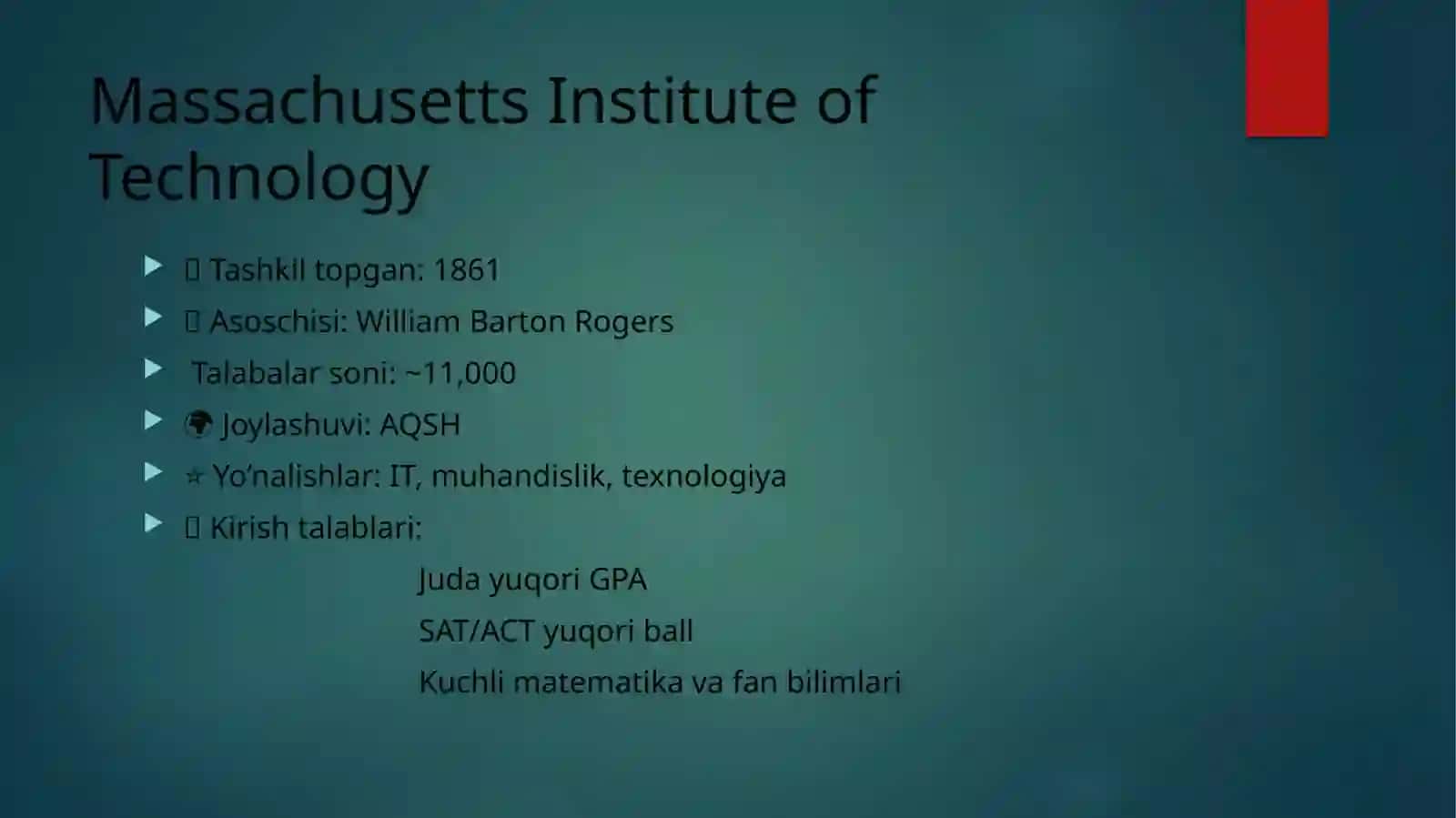 Massachusetts Institute of Technology 2
