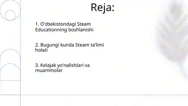 O'zbekistonda STEAM ta‘limning rivojlanishi 2