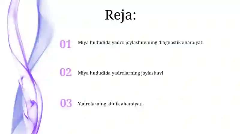 Yadrolarning klinik ahamiyati 2