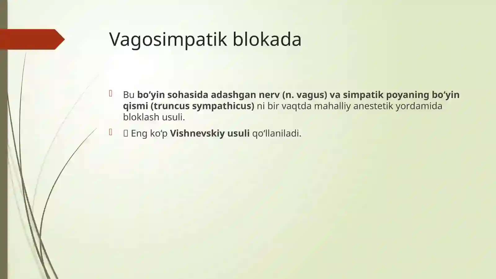 Vagosimpatik blokada 2