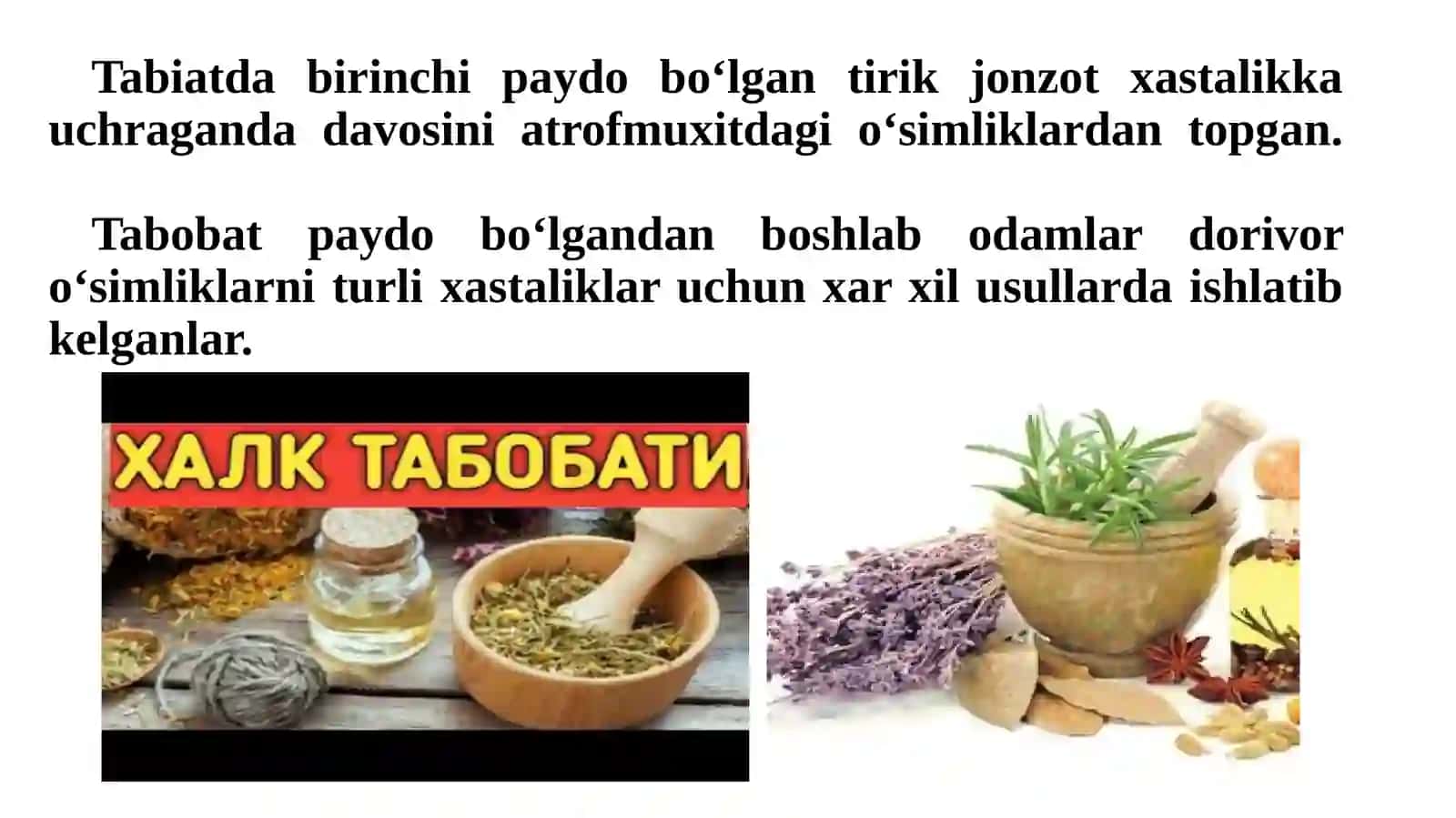 Fitopreparatlar texnologiyasi fani, o‘rganish obyekti va usullari. Fitopreparatlar tasnifi va ularning tavsifi 2