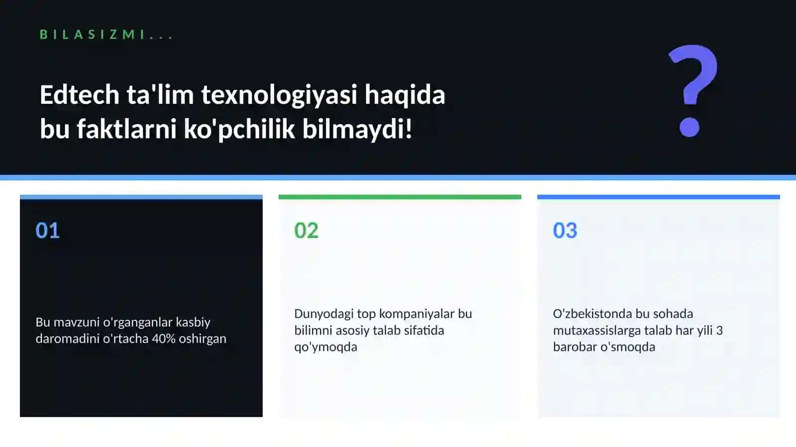 Edtech ta'lim texnologiyasi 2