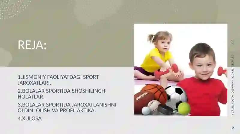 Bolalarsportidashoshilinchholat 2