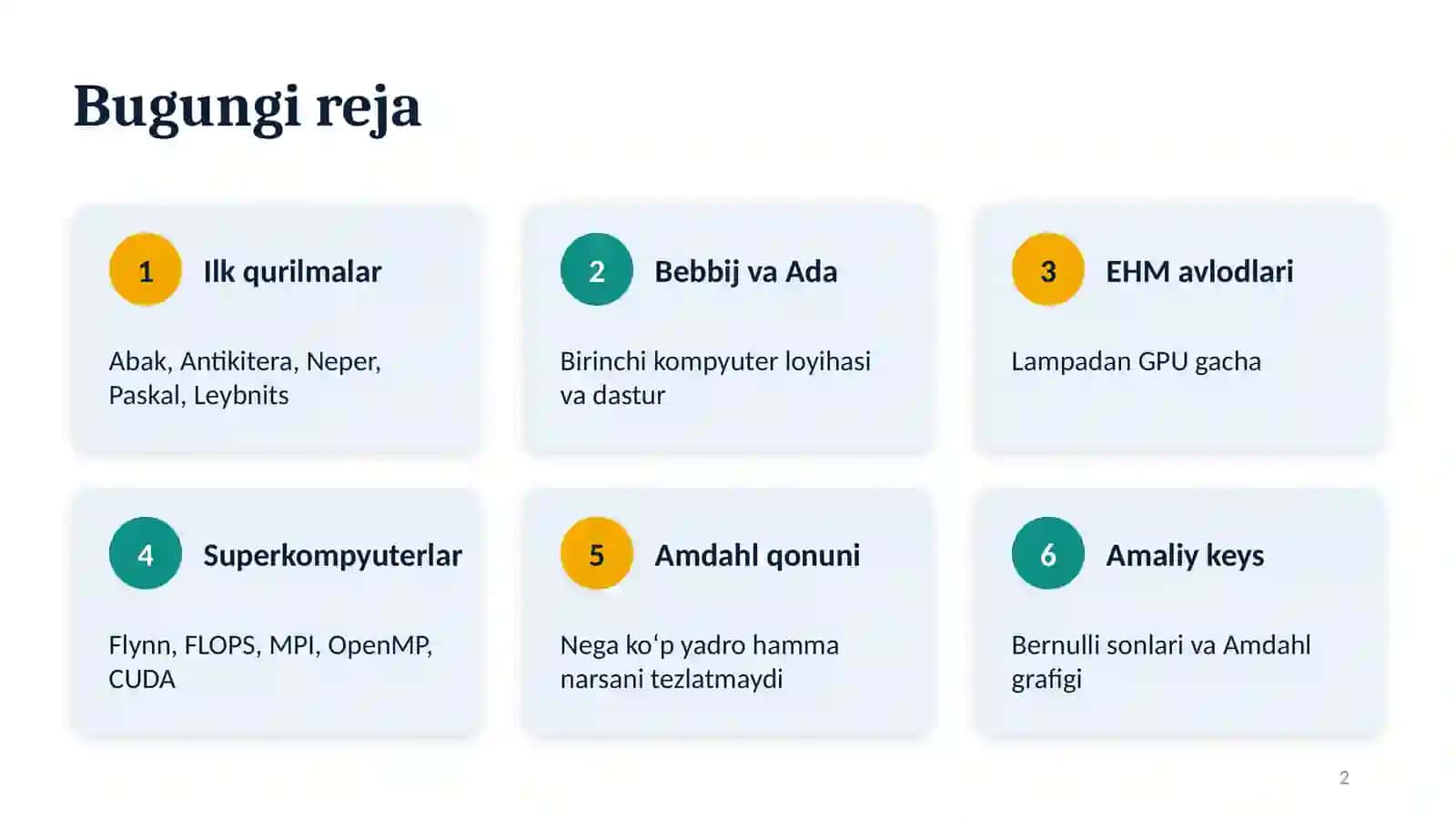 Hisoblash tarixi: abakdan superkompyuterga 2