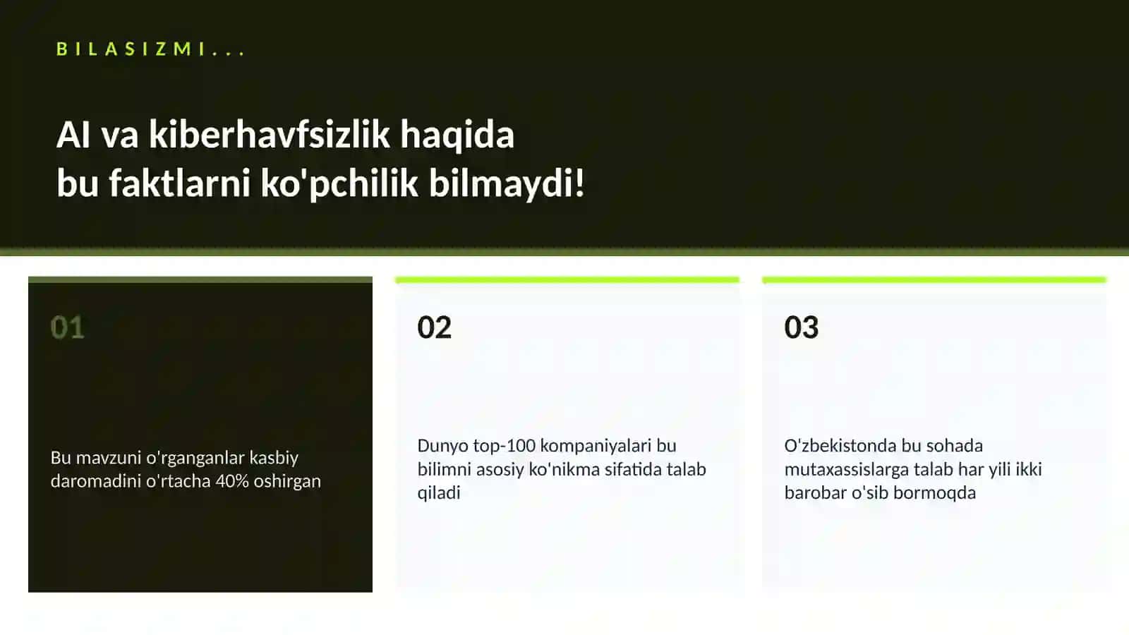 SUN'IY INTELLEKT ASOSLARI 2