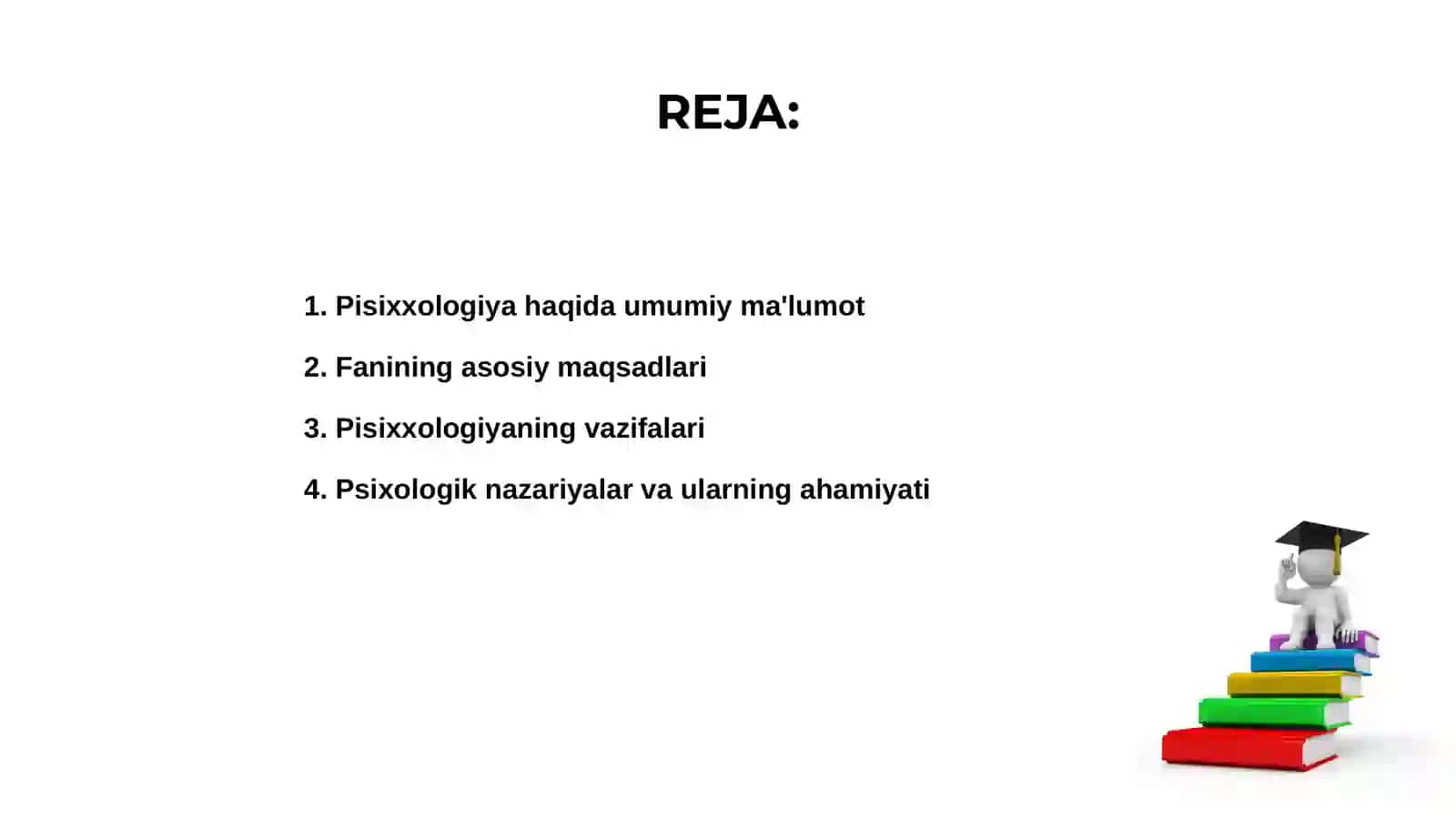 Pisixxologiya fanining maqsad va vazifalari 2
