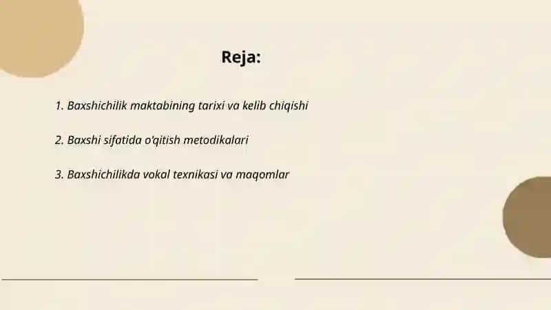 Baxshichilik maktabi 2