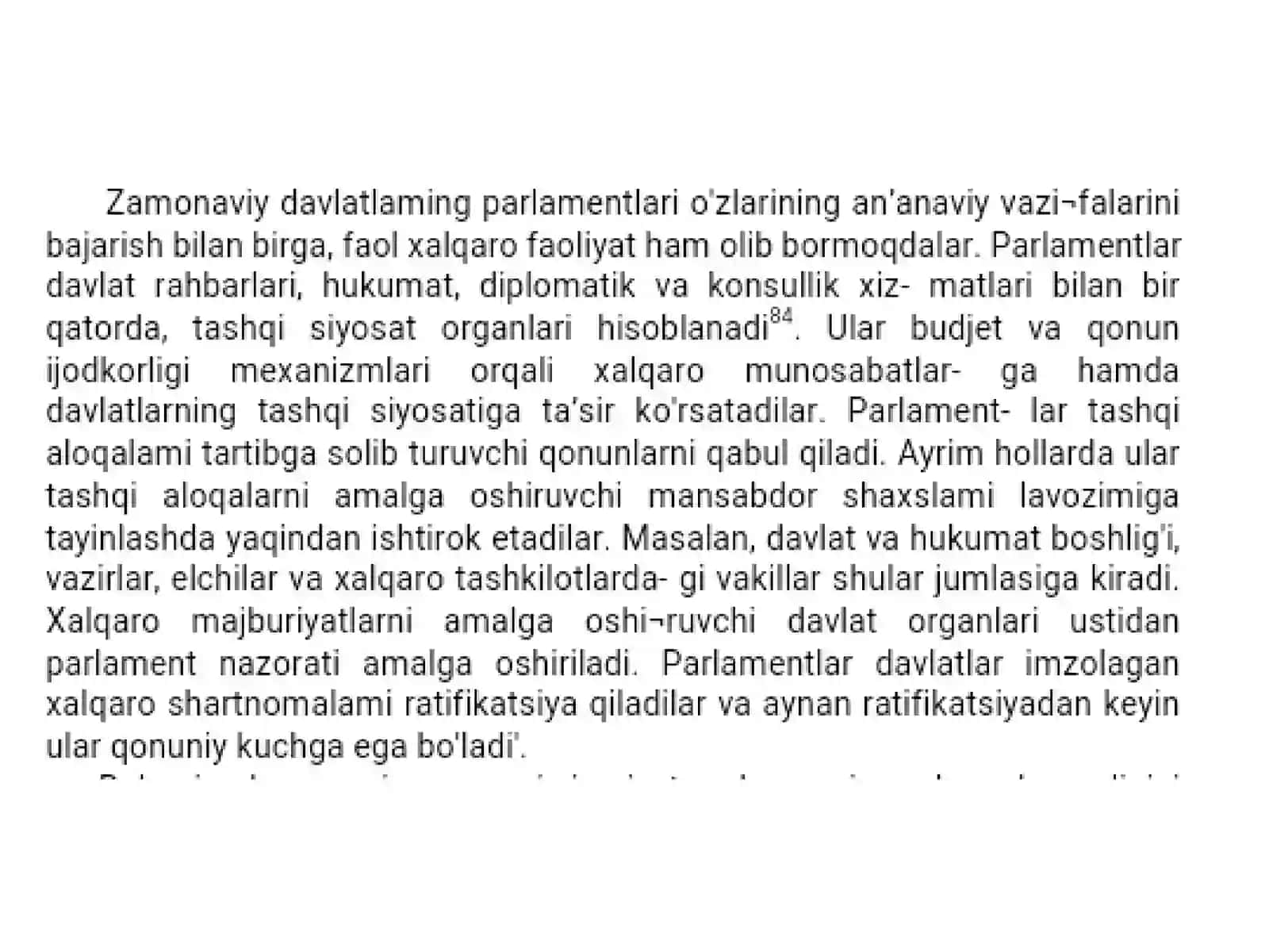 Xalqaro parlament huquqi 2