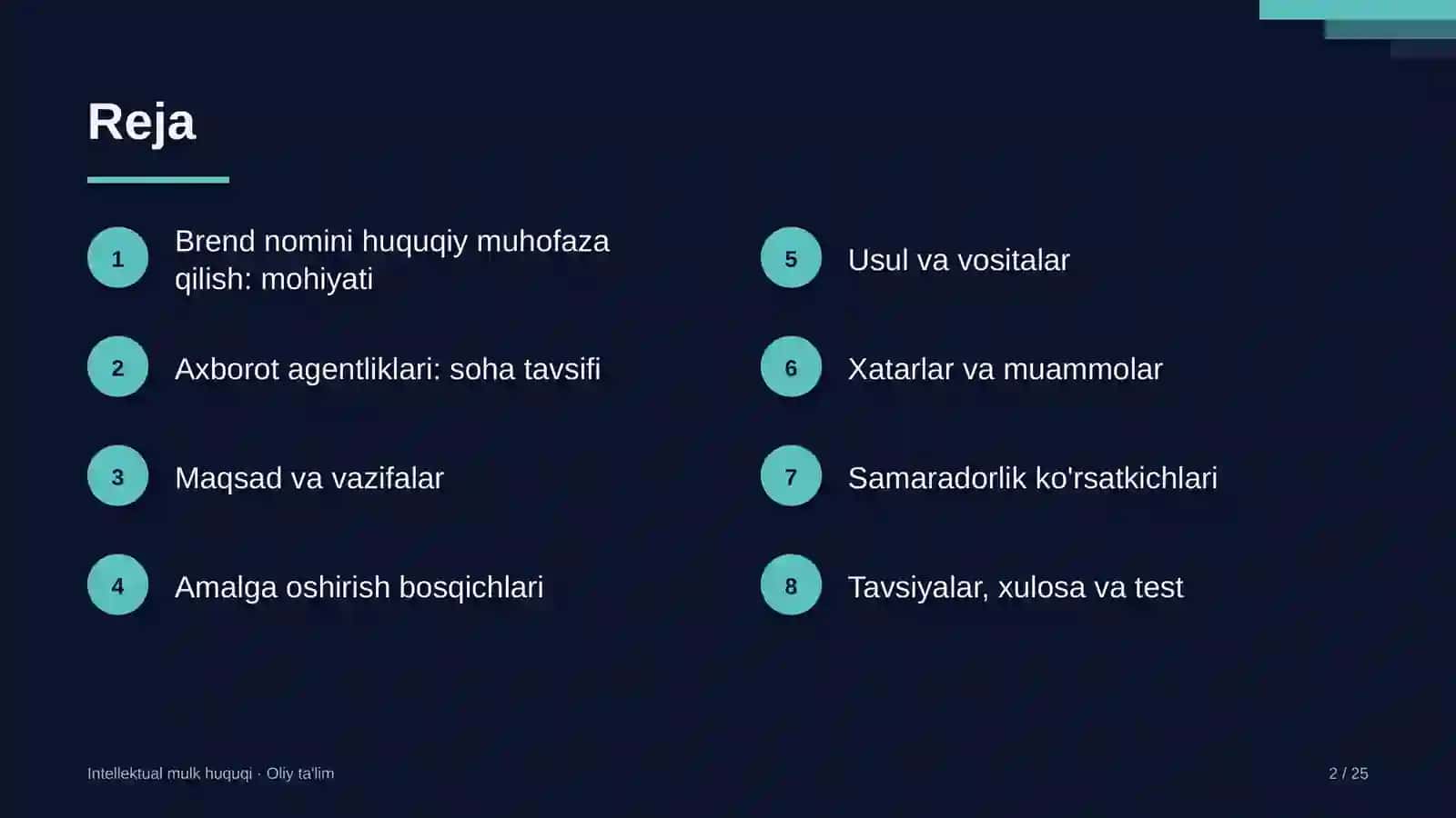 axborot agentliklarida brend nomini huquqiy muhofaza qilish 1258 2