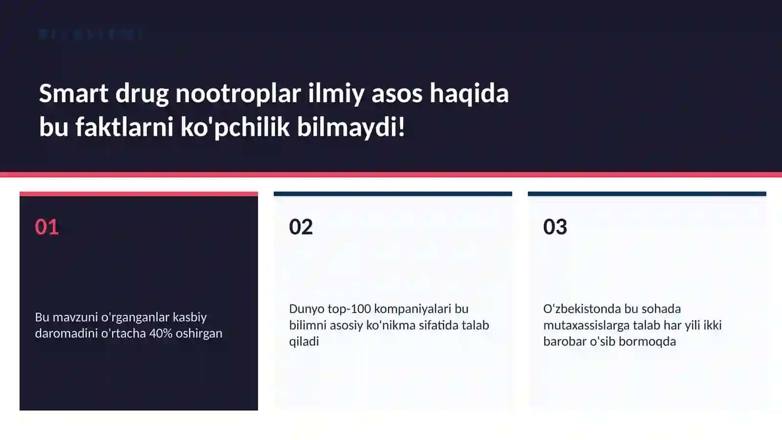 Smart drug nootroplar ilmiy asos 2