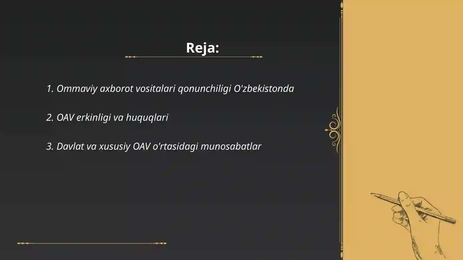 O'zbekistonning eng yangi tarixi 2