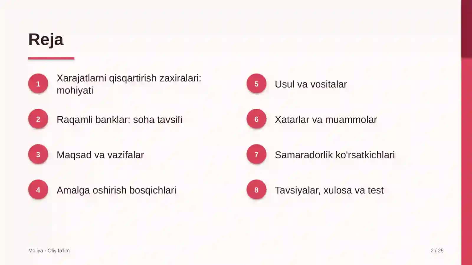 raqamli banklarda xarajatlarni qisqartirish zaxiralari 7001 2