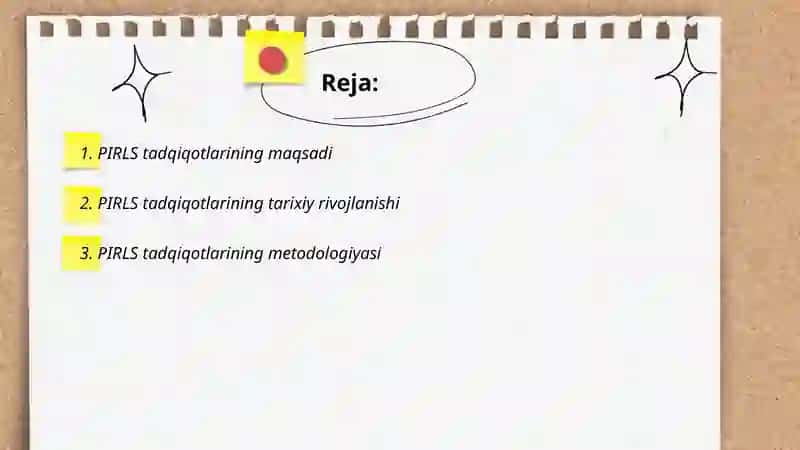 PIRLS tadqiqotlari 2