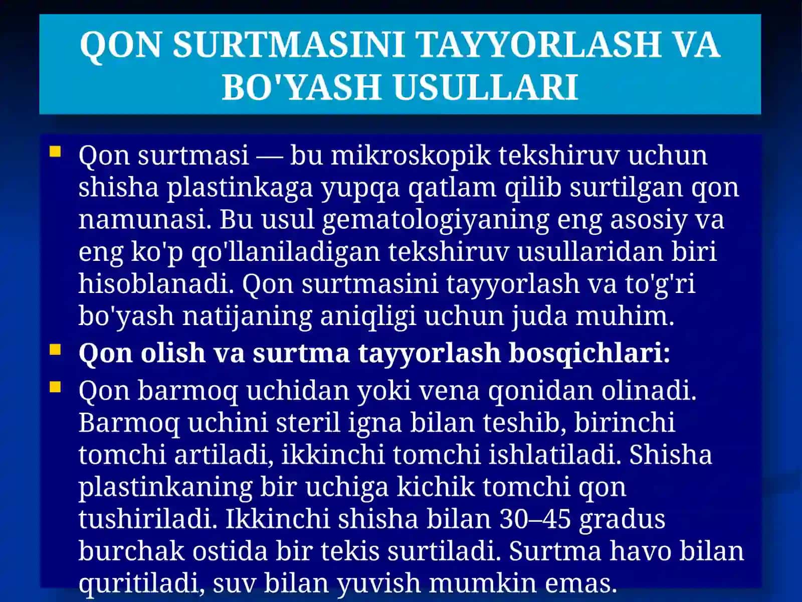 QON SURTMALARINING MORFOLOGIK TEKSHIRUVI PREZENTATSIYA 2