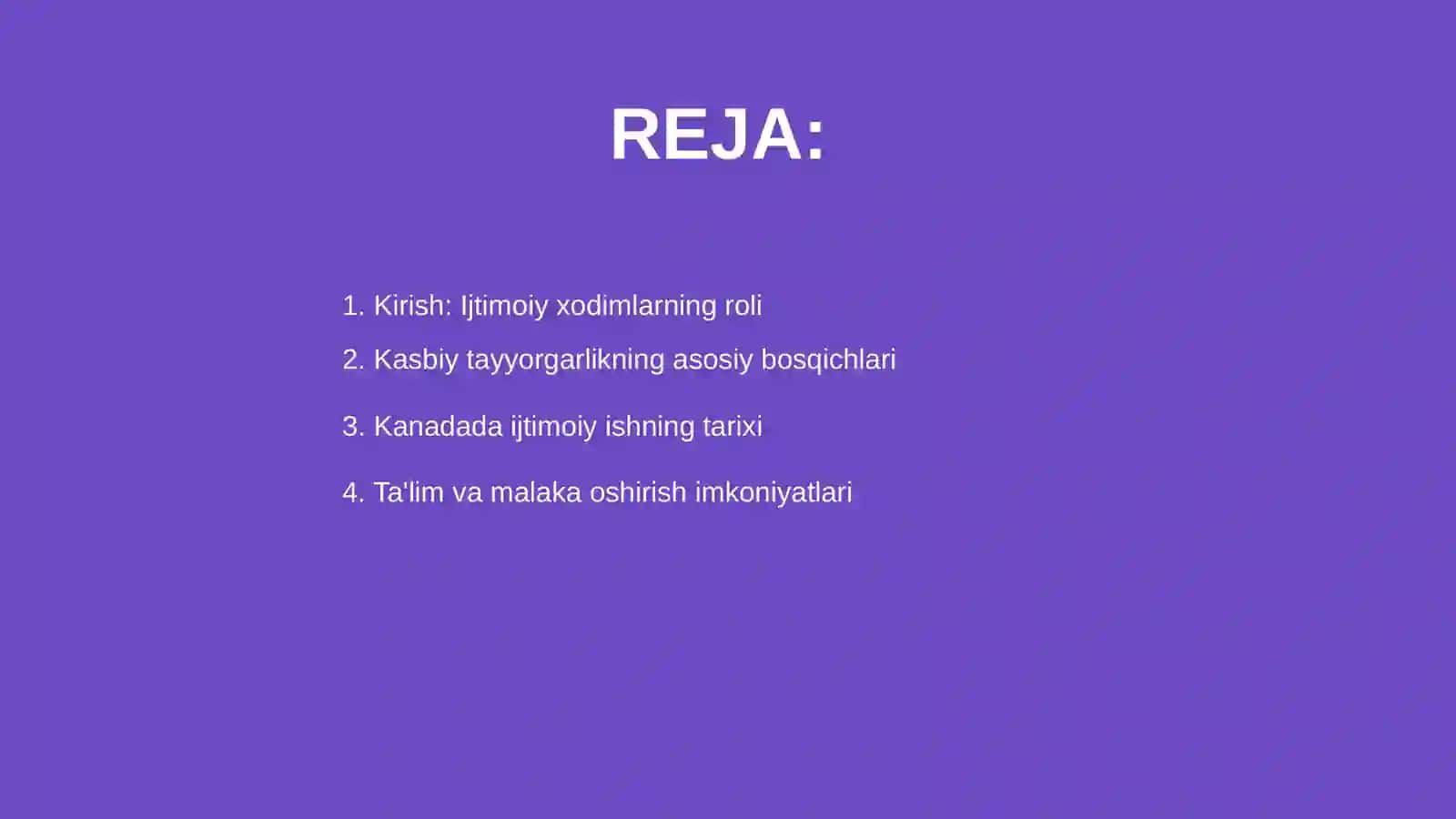 Kanadada ijtimoiy ish tarixi 2