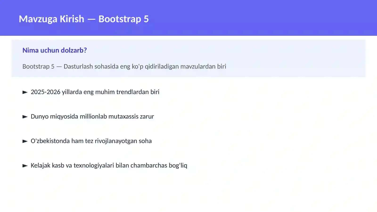 Bootstrap 5 2