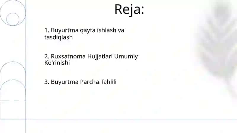 Farmoyish hujjatlari 2