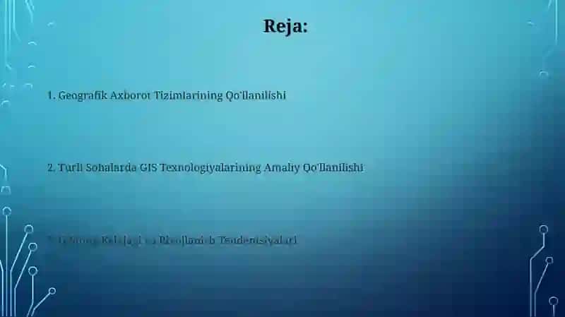 GISning ahamiyati 2