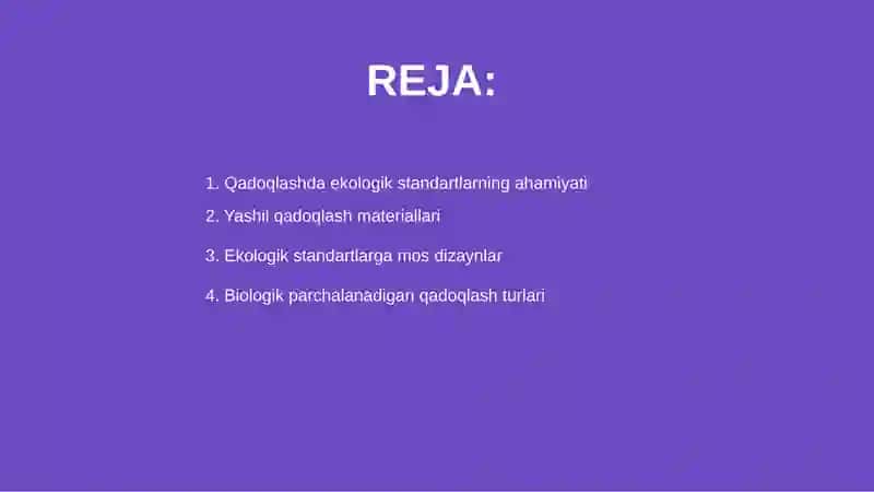 Qadoqlashda ekologik standartlar 2
