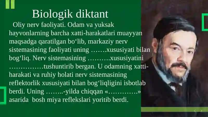 Shartli  reflekslarini  xosil bo’lishi tormozlanish 2