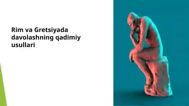 Rim va Gretsiyada davolashning qadimiy usullari 2