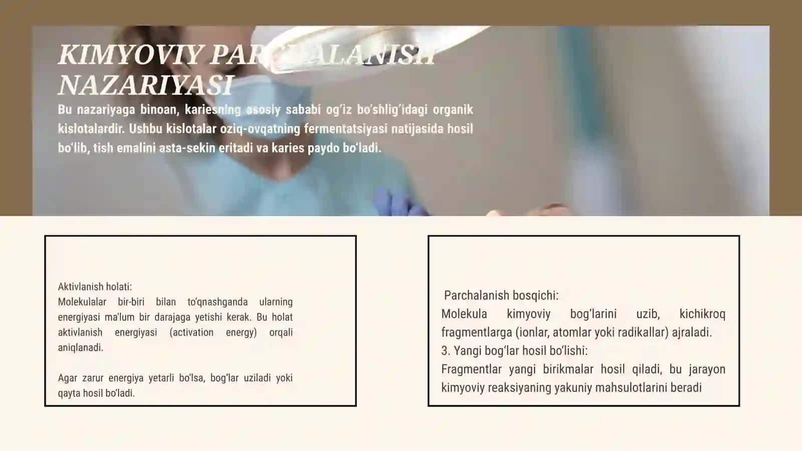 Mikrobiologik nazariya 2