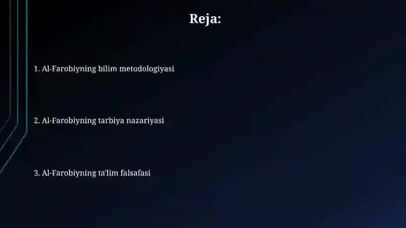 Abu Nasr Farobiyning pedagogik qarashlari 2