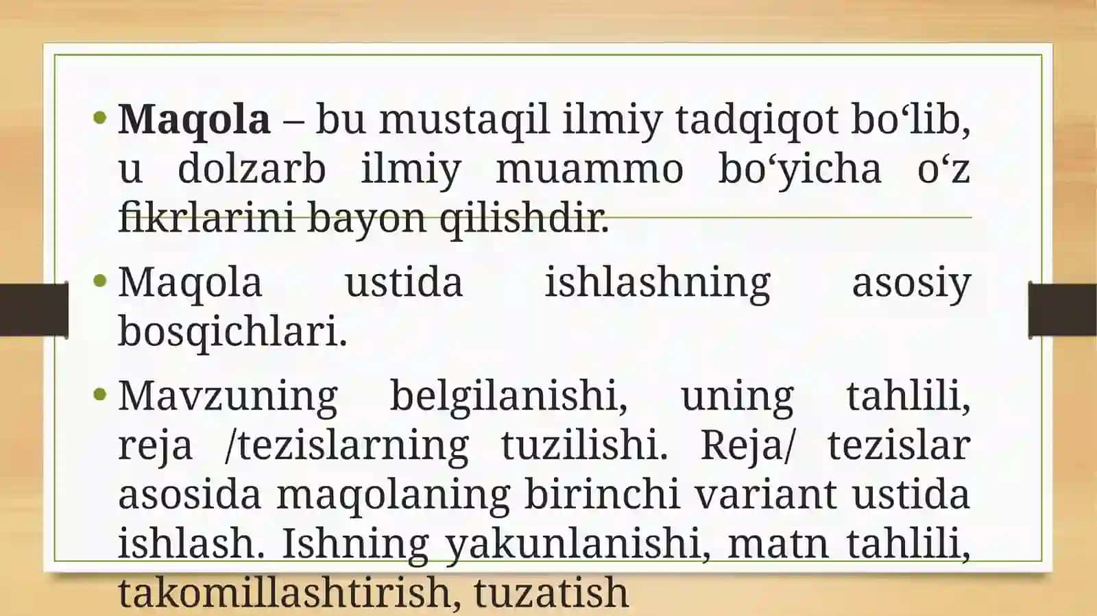 Ilmiy tadqiqot ishini yozish va ilmiy maqola tayorlash 2