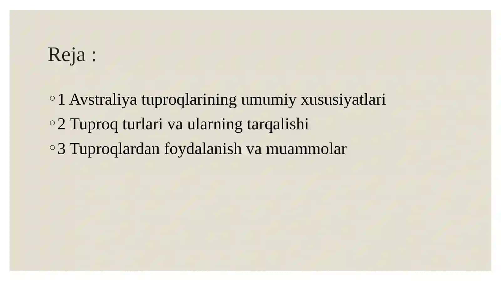 Avstraliya tuproqlari 2
