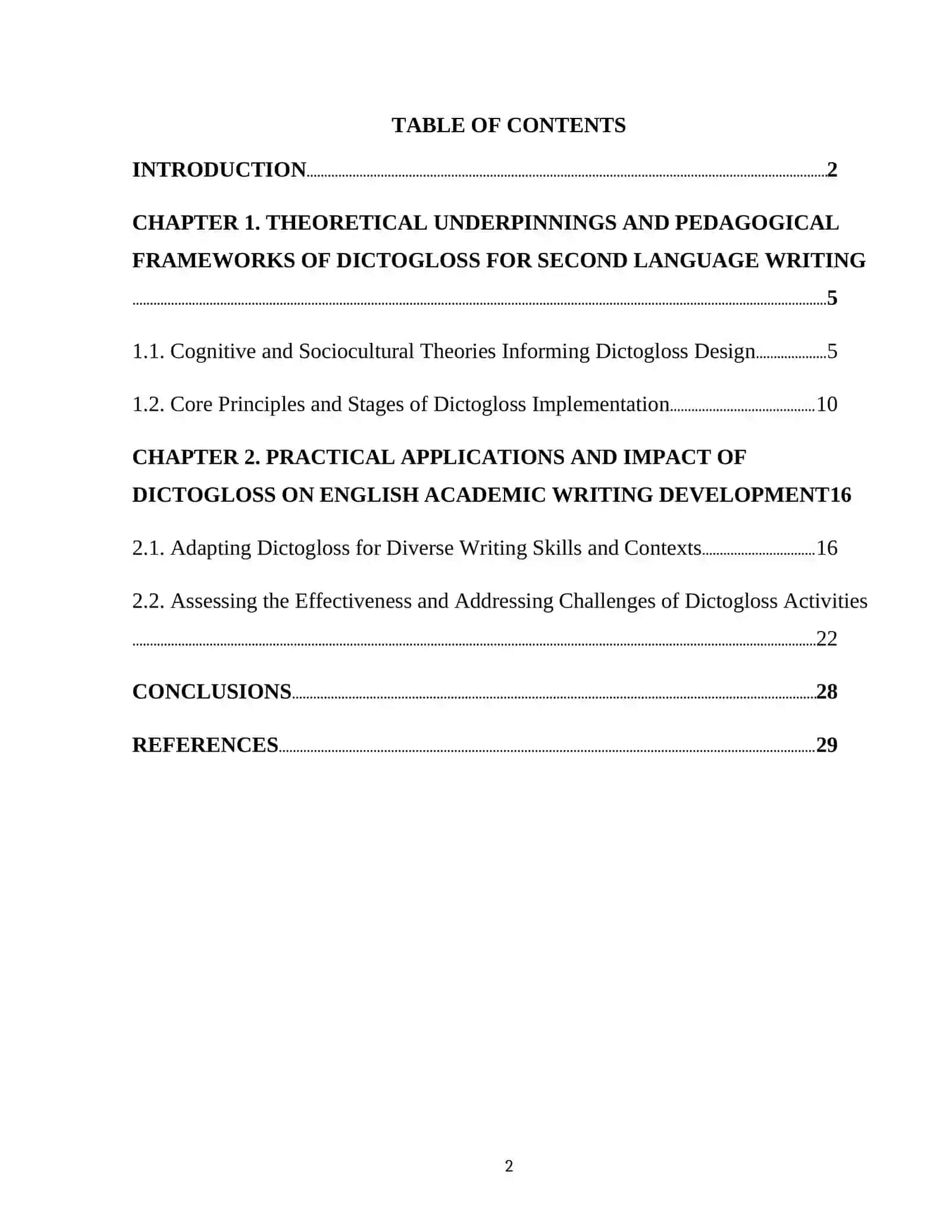 Tojiddinova Gulshoda - Teaching Writing Through Dictogloss Activities 2