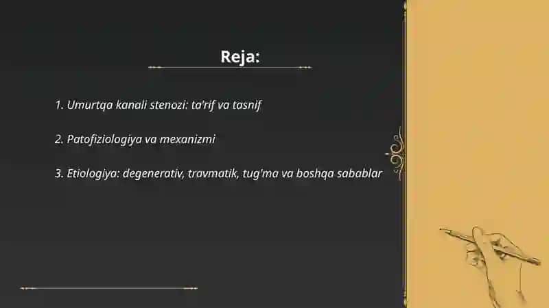 Umurtqa Kanali Stenoz 2
