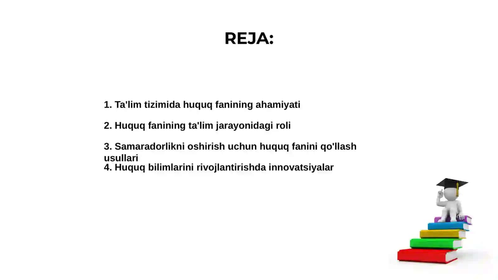 Ta'lim tizimida huquq fanining o'rni 2