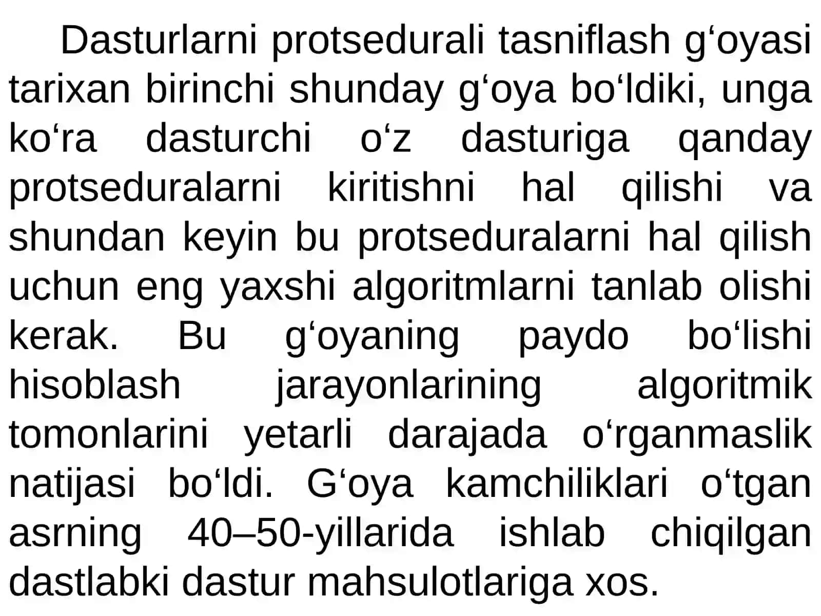 Obʻyektga yoʻnaltirilgan dasturlash tillari 2